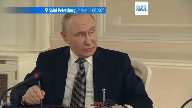 'Video thumbnail for Putin says he's ready to meet Zelenskyy, but only in the 'final stage' of negotiations'