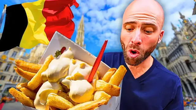 'Video thumbnail for The Best Belgian Fries Tour of Brussels, Belgium!'