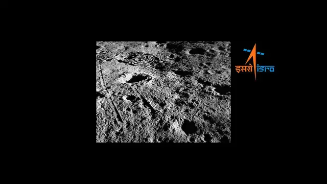 'Video thumbnail for vikram lander hop video'