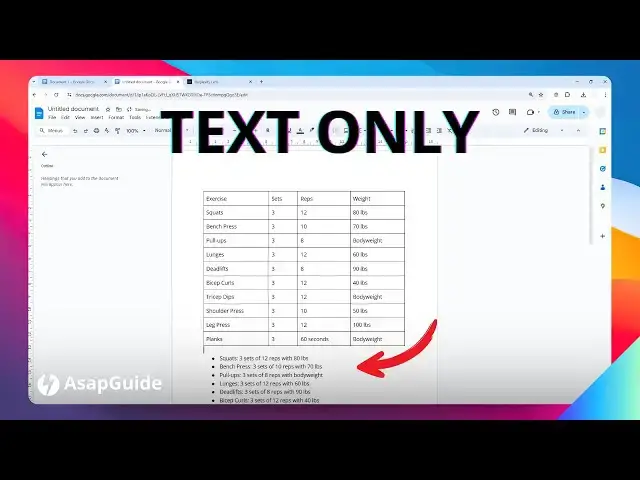 'Video thumbnail for How to Convert Table to Text in Google Docs'
