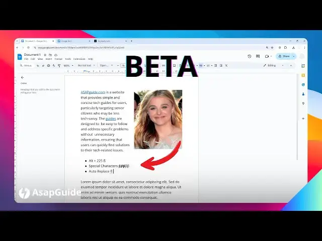 'Video thumbnail for How to Type a Beta Symbol in Google Docs'