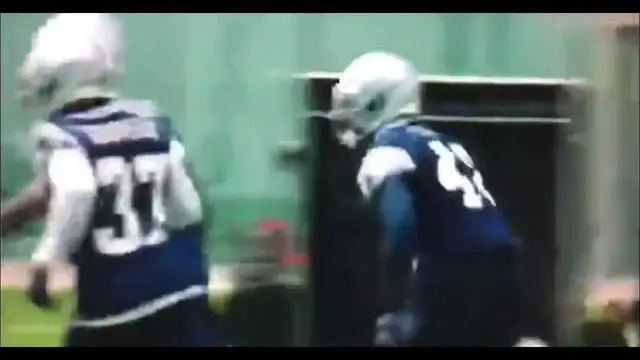 'Video thumbnail for law nation sports: dallas cowboys jabril cox interception rookie minicamp drills'
