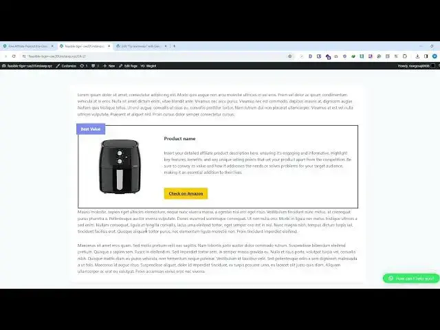 'Video thumbnail for Free Affiliate product Box for WordPress (Gutenberg & Elementor)'