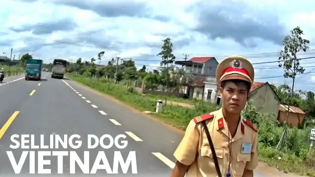 'Video thumbnail for SELLING DOG AT  A VIETNAM MARKET'
