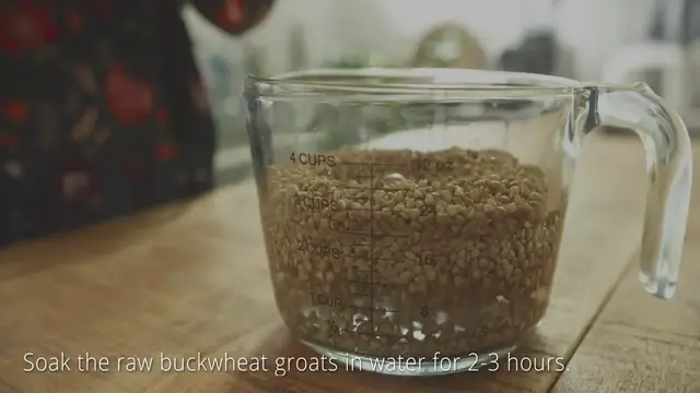 'Video thumbnail for 4 INGREDIENTS Buckwheat Bread in 1 Hour ¦ Gluten-Free, Vegan, No-Knead,  Yeast-Free! (640p 24fps)'