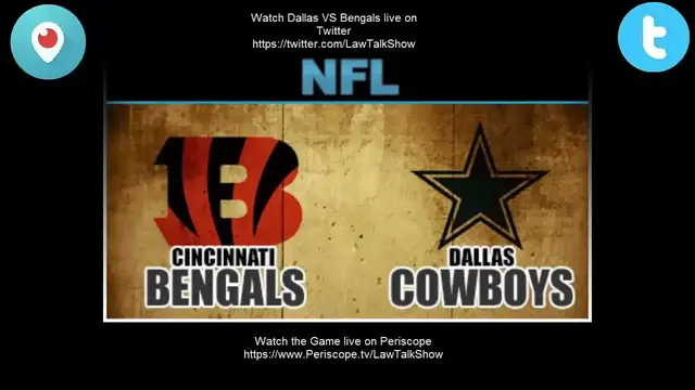 'Video thumbnail for law nation sports: cowboys vs bengals live 2016 highlights'