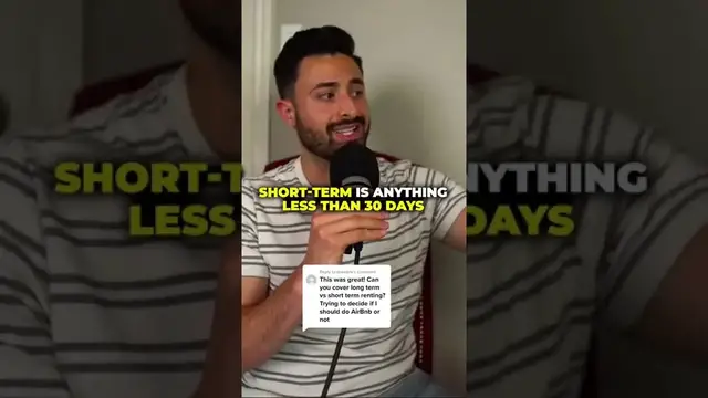 'Video thumbnail for investarters: long term vs short term vs medium term rental property'