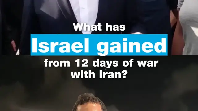 'Video thumbnail for What has Israel gained from 12 days of war with Iran?'