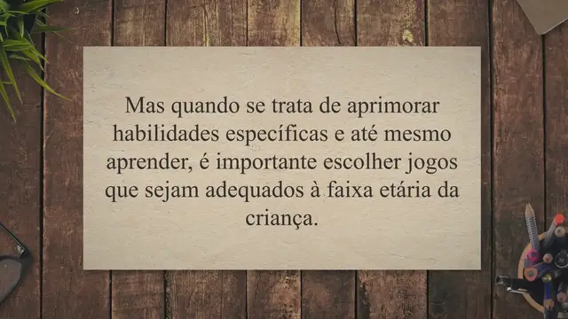 'Video thumbnail for Jogos adaptados à faixa etária: diversão e ensino juntos'