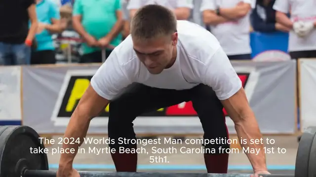 'Video thumbnail for World strongest man 2024'