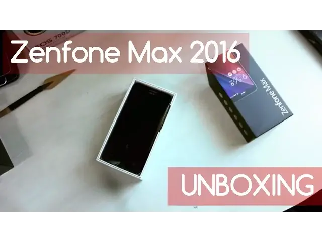 'Video thumbnail for Asus Zenfone Max 2016 (Upgraded Version) Unboxing & First Impressions'