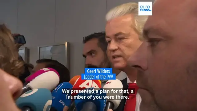 'Video thumbnail for Dutch far-right leader Geert Wilders pulls party out of coalition over migration plan'