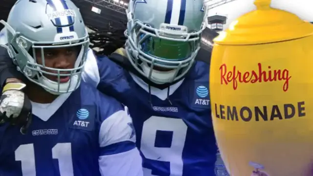 'Video thumbnail for law nation sports: dallas cowboys training camp battles & storylines, stephen jones' lemonade'