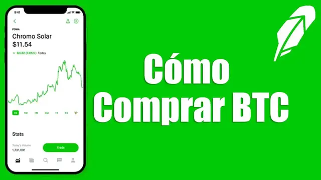 'Video thumbnail for (499) cómo comprar bitcoin fácilmente en robinhood'