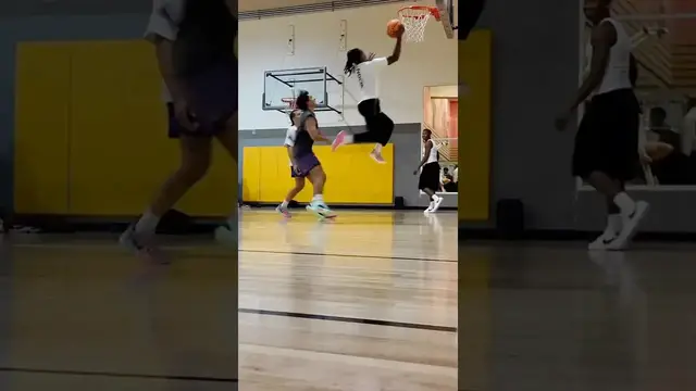 'Video thumbnail for (355) pickup basketball game after injury'