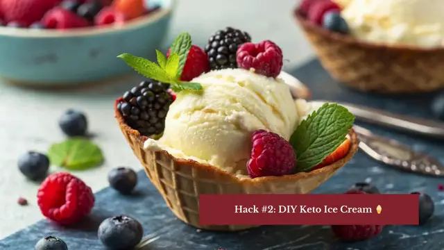 'Video thumbnail for Keto Dessert Hacks | Sweet Fix Without the Sugar!'