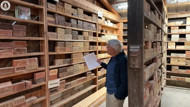 'Video thumbnail for Largest collection of bricks'