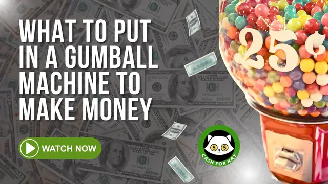 'Video thumbnail for What to Put in a Gumball Machine to Make Money'