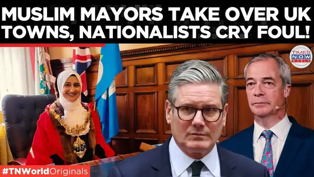 'Video thumbnail for Muslim Mayors in UK: Power, Backlash & Demographic Shifts | Times Now World'