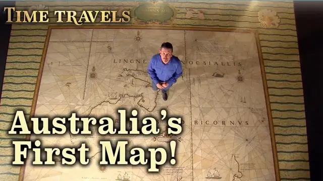 'Video thumbnail for Uncovering Australia's Hidden History: How a Map Predating Captain Cook Was Found!  | Time Travels'