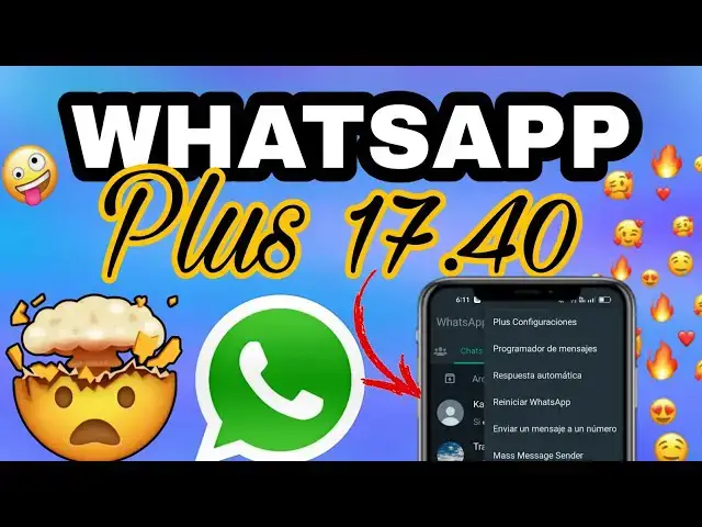 'Video thumbnail for WHATSAPP PLUS Ultima Versión 🌈 17.40 (ANTIBANEO) MAYO 2023 ⚡'