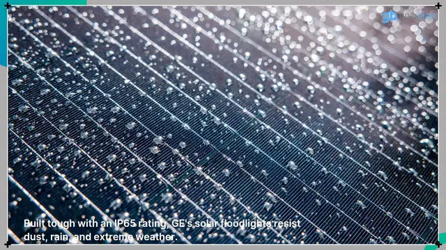 'Video thumbnail for GE Lighting Launches Solar-Powered Floodlights for Smarter Home Security'