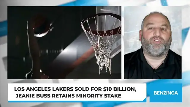 'Video thumbnail for Los Angeles Lakers Sold For $10 Billion, Jeanie Buss Retains Minority Stake'