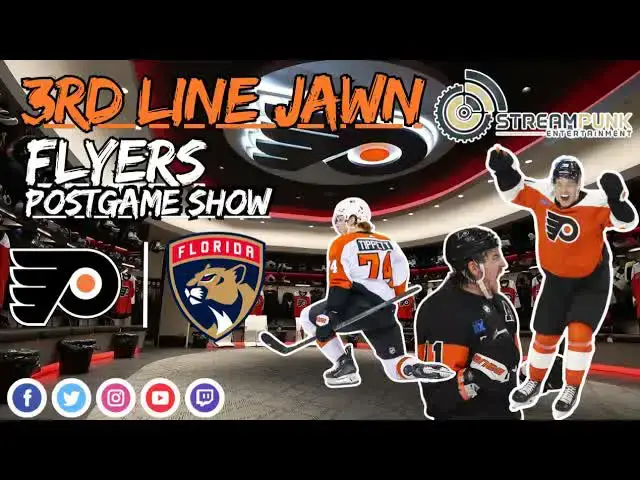 'Video thumbnail for stream punk sports: flyers vs panthers postgame: hathaway scores, goalie change & torts' reaction'