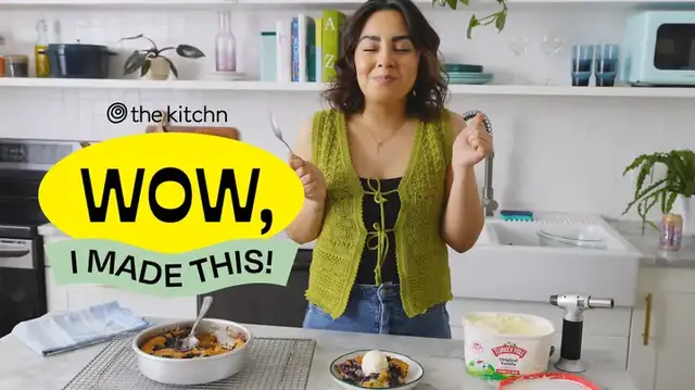 'Video thumbnail for Lemon Blueberry Spoon Cake'