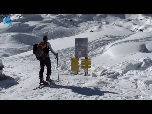 'Video thumbnail for Skitour Franz Senn Huette - Knotenspitze'