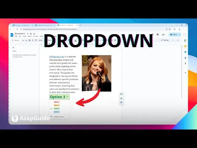 'Video thumbnail for How to Make Drop Down List in Google Docs'