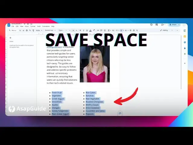'Video thumbnail for How to Put Bullet Points Side By Side in Google Docs'