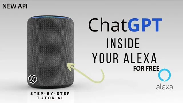 'Video thumbnail for Use ChatGPT inside your Alexa For FREE - Step-by-Step Tutorial'