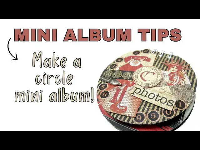 'Video thumbnail for Mini Album Tip 5:  Circle Mini Album'
