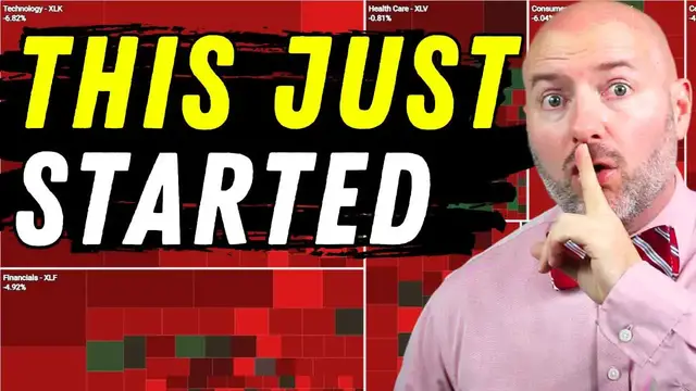 'Video thumbnail for joseph hogue: stock market crash 2025? tax revenue collapse & the real reason stocks are falling'