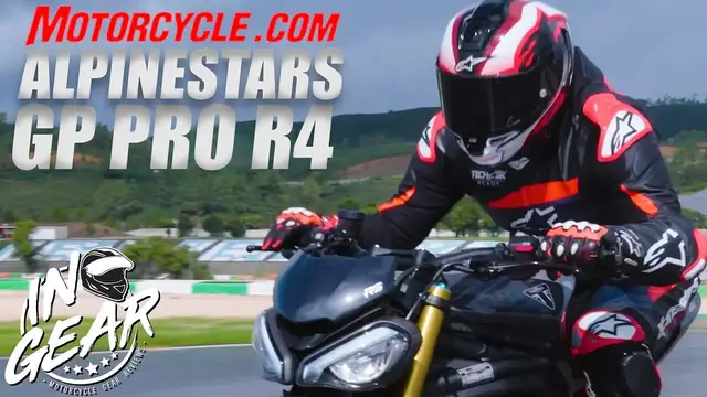 'Video thumbnail for In Gear: Alpinestars GP Pro R4 Glove Review'