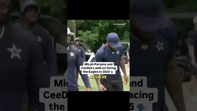 'Video thumbnail for Micah Parsons and CeeDee Lamb: Facing the Philadelphia Eagles in 2025'