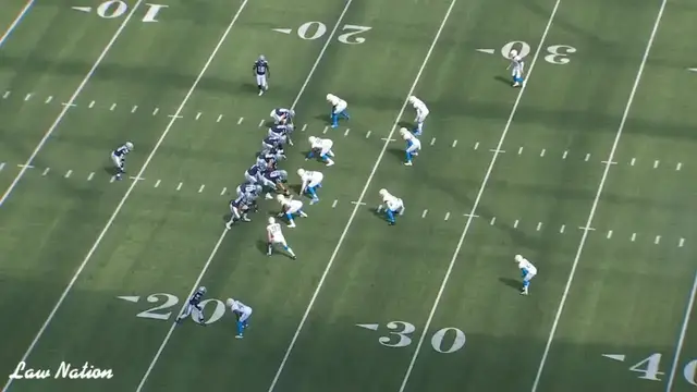 'Video thumbnail for law nation sports: cowboys opening td drive vs chargers breakdown'