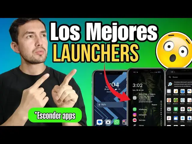 'Video thumbnail for 5 Launchers Android que TRANSFORMARÁN tu Celular en 2025 🚀 (Gratis y Personalizables)'
