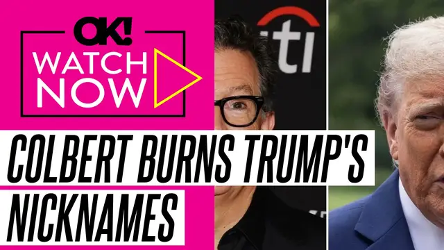 'Video thumbnail for Stephen Colbert Roasts Donald Trump's Weak Nicknames: 'This Country Used to Have Standards''
