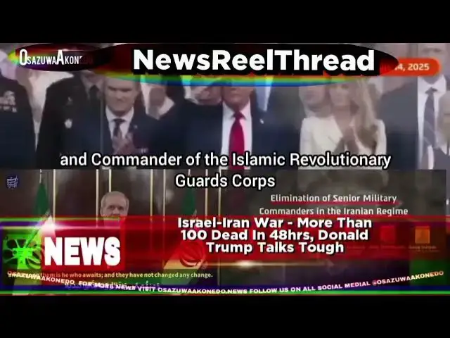 'Video thumbnail for NewsReelThread @11pm 19-6'