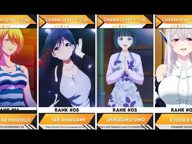 'Video thumbnail for 40 Best 2024 Ecchi Anime Girls You'll Love | Anime Bytes'
