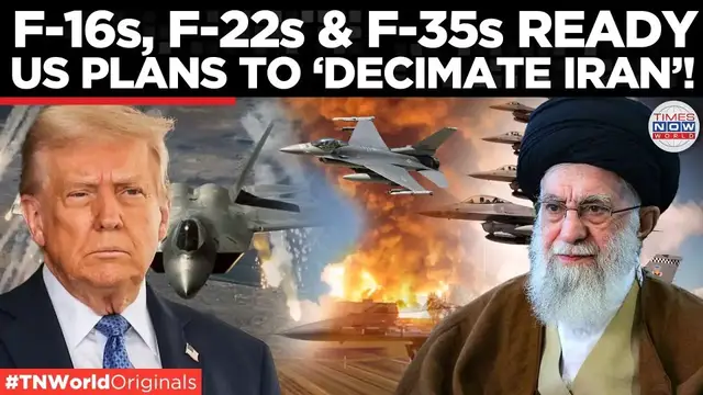 'Video thumbnail for Trump Calls for Iran’s ‘UNCONDITIONAL SURRENDER’, U.S. Military To Enter War? | Times Now World'
