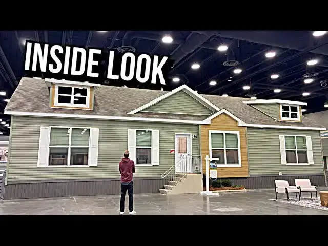 'Video thumbnail for kerry tarnow: touring an xl prefab home: commodore homes signa 1!'