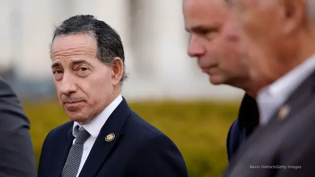 'Video thumbnail for Top judiciary Democrat Raskin investigating Trump meme coin gala'