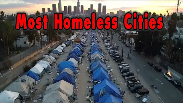 'Video thumbnail for HOMELESSNESS CRISIS Hits America's 10 WORST Cities!'