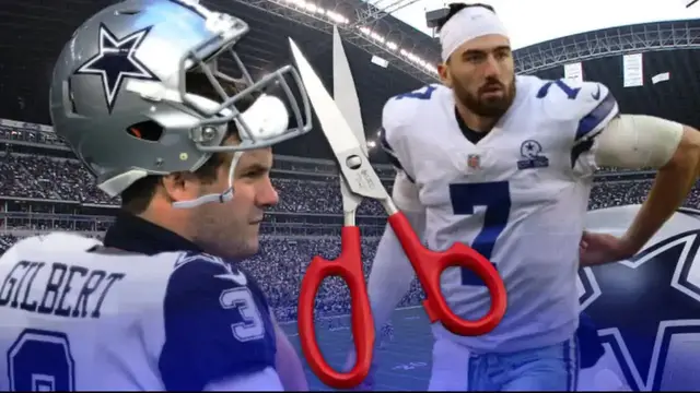 'Video thumbnail for law nation sports: dallas cowboys cut garrett gilbert & ben dinucci: quarterback depth analysis'