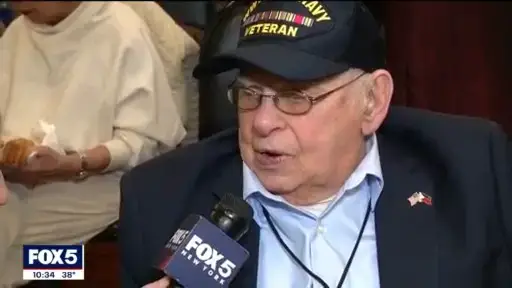 'Video thumbnail for WWII veteran awarded with Congressional Gold Medal'