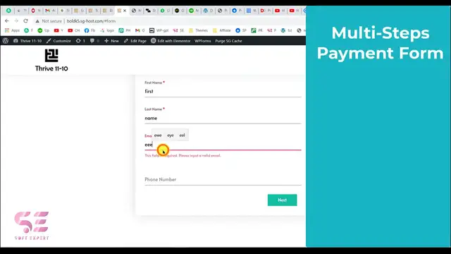 'Video thumbnail for How to make a Multistep Payment Form in WordPress For FREE'