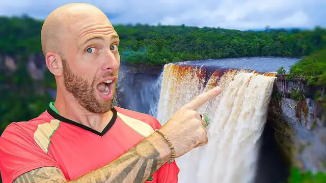 'Video thumbnail for The Biggest Waterfall In The World! Kaieteur Falls in Guyana!'